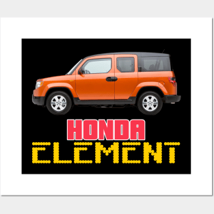 HONDA ELEMENT T-SHIRT Posters and Art